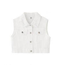 I DO γιλέκο παιδικό 4.G401-0113 λευκό 